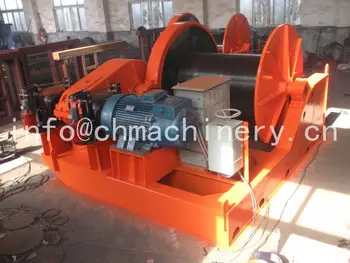 Electric Steel Cable Winch With Spooling Device - 10m/min Lift