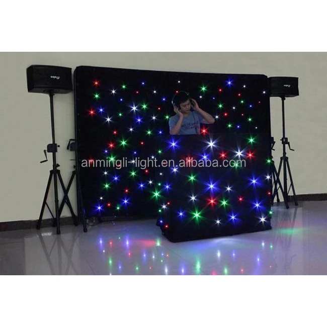 Led Dj Light Star Curtain Led Star Drop Curtain