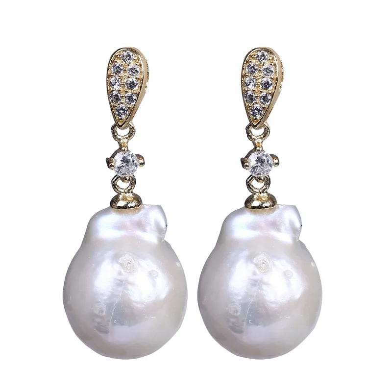Orecchini a bottone in argento sterling con granato fatti a mano: gioielli floreali - Italia