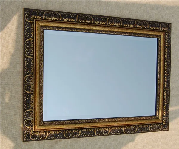 DIY Mirror Frame with Gold Contact Wallpaper — Steemit