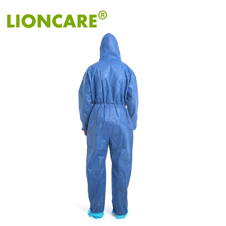 C200 Basic Microporous Coverall CAT I Coverall with Hood