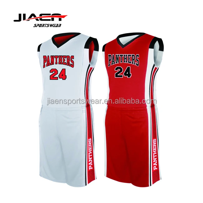 Source sublimated basketball jerseys/ red and white Sublimation basketball  uniforms custom basketball uniform on m.