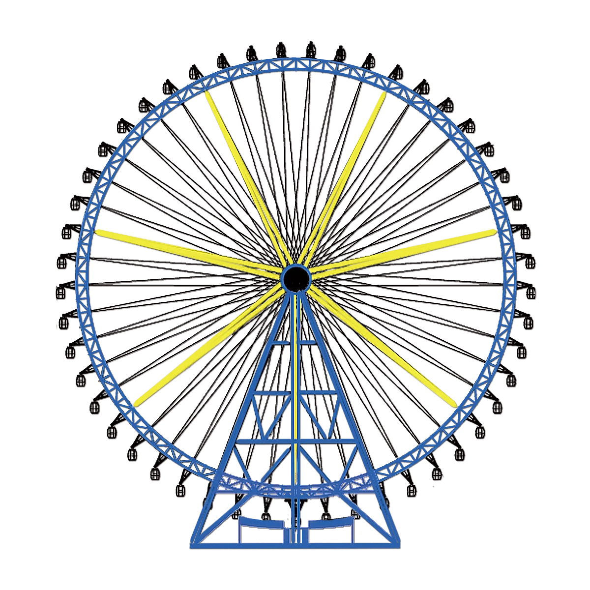 amusement park rides large ferris wheel ride direct skywheel