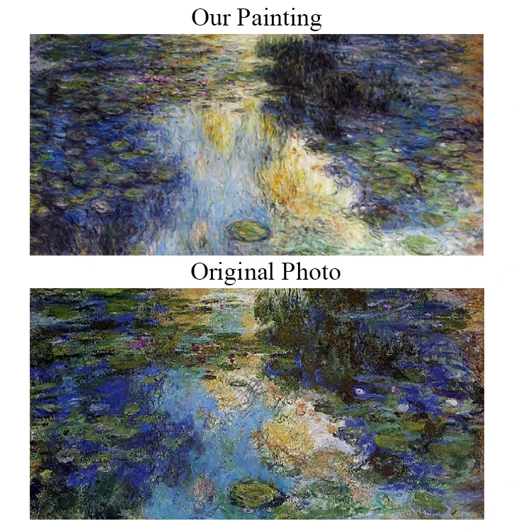Claude Monet Water Lilies Painting by Skilled Painters