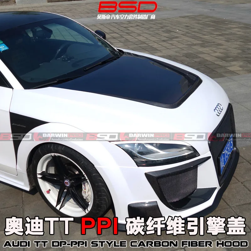 07 14 من ألياف الكربون غطاء محرك السيارة Ppi نمط Foraudi Tt Tts بونيه Buy هود لأودي تي تي للحصول على أودي Tts بونيه من ألياف الكربون بونيه لأودي تي تي Product