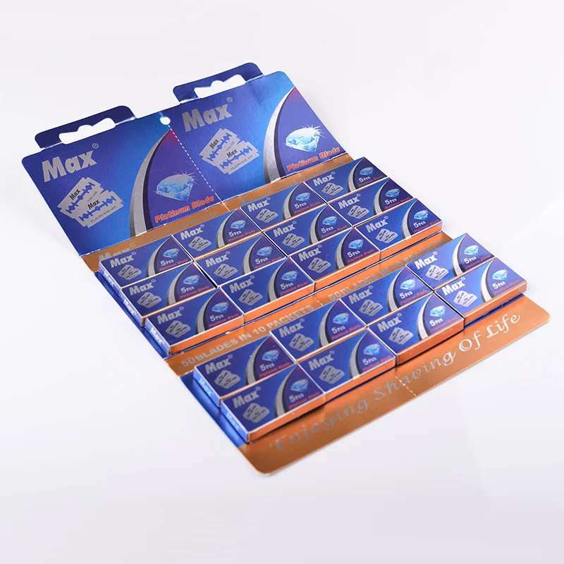 新品未使用❣️メンズ用2ブレード剃刀　ダブルレイヤー　RAZOR FOR MEN Amazon.com: 50 Count Double Edge Razor Blades - Men's Safety