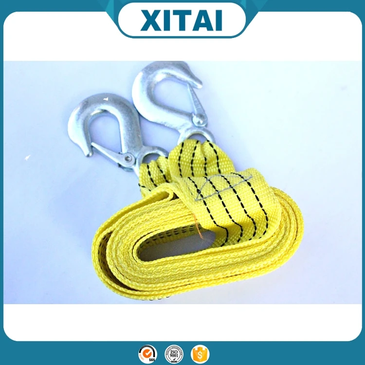 Горячие продажи люминесцентные нейлон 3 м тонны автомобилей буксировочный трос с самым лучшим ценой