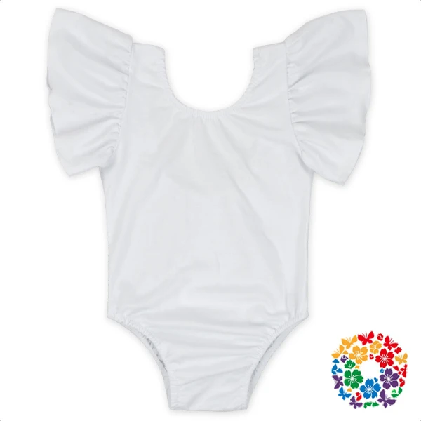 Color blanco sólido de leotardo manga gimnasia leotardos para niñas 100% leotardo de algodón para bebé niña on m.alibaba.com
