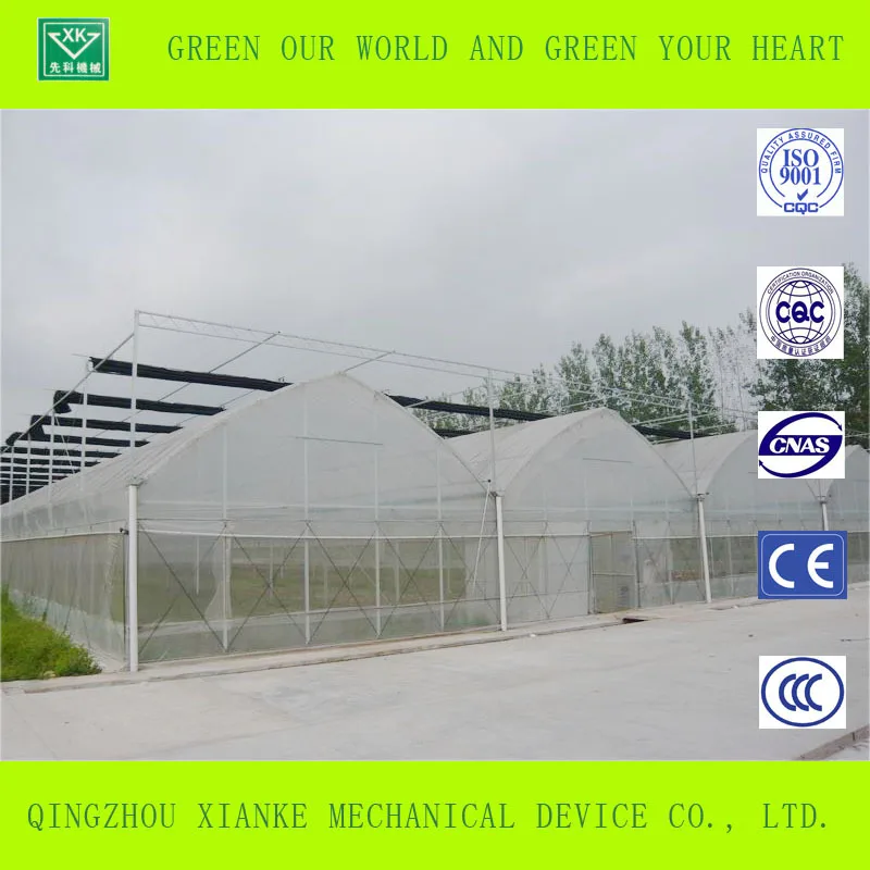 Xianke, низкая цена и высокое качество, пластиковая туннельная сельскохозяйственная теплица, оборудование для продажи