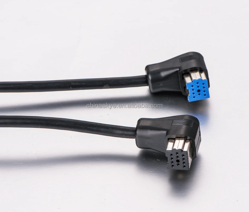 Cd Changer Cable For Pioneer Ip-bus Lead M-bus Extension 11 Din Male - Buy Cd Change Cable,Custom Aux Cable,Aux Splitter Cable Product on Alibaba.com