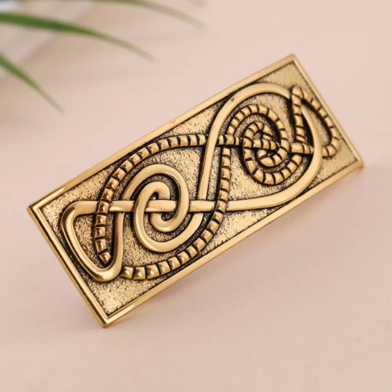 HC1-12 Ирландский Узел металлический зажим старинные серебряные шпильки для волос женские винтажные аксессуары