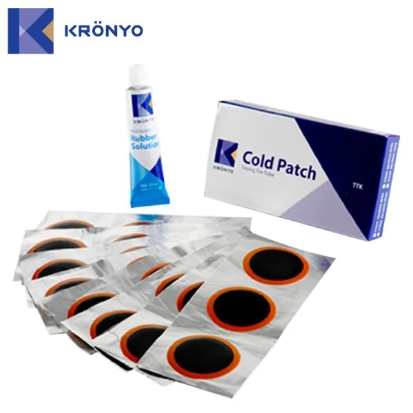 KRONYO резиновые решение вулканизации резины патч ремонта шин клей