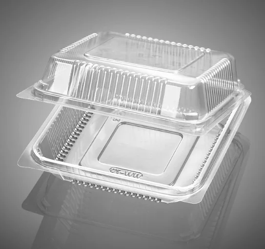 disposable wholesale clear clamshell food container
