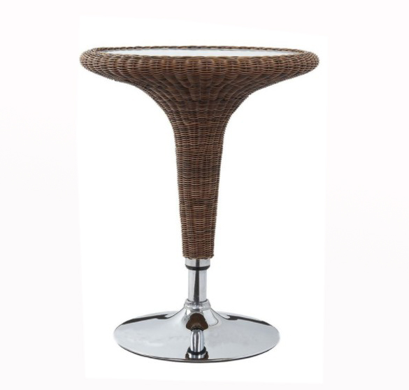 
 Бамбуковое украшение из ротанга, классическая элегантность, популярная мебель для патио, барный стол  