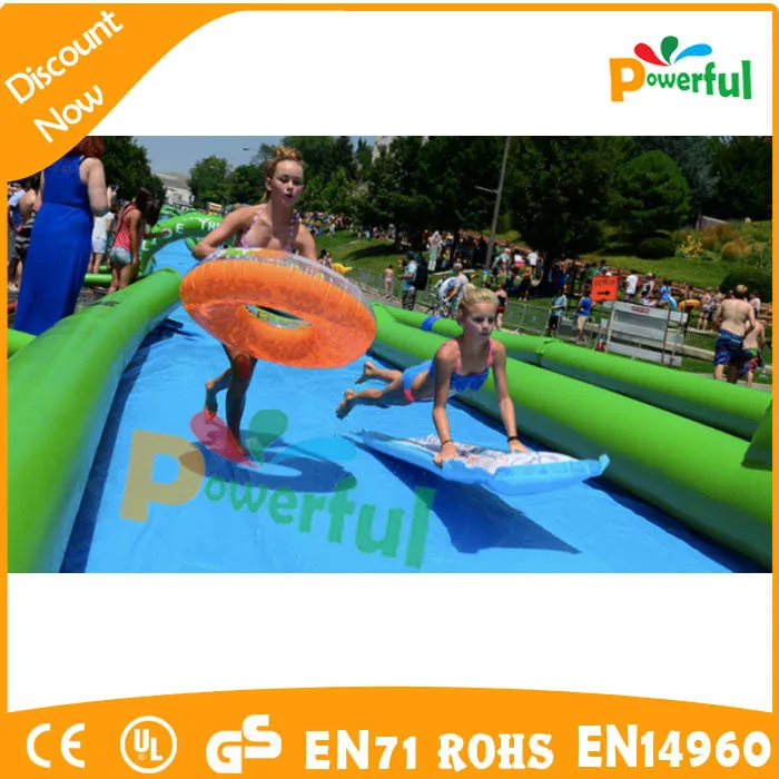 50m 100m 200m Custom Made Inflatable slip n Slide the City Inflatable Water Slide