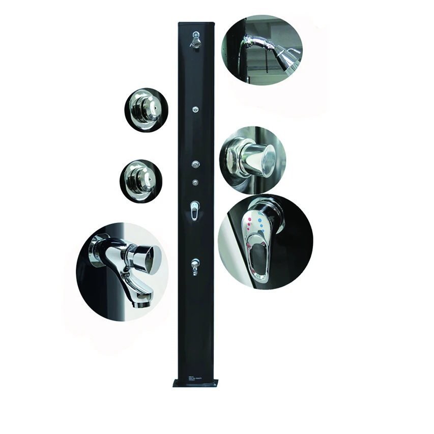 poolside solar shower