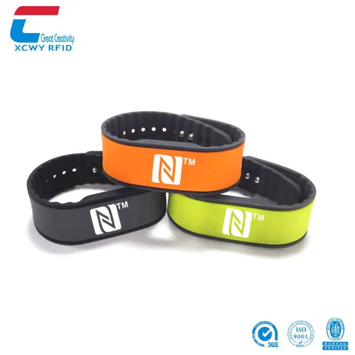 Rfid Bracelet China Factory Cheap Custom NFC Silicone Rfid Wristband