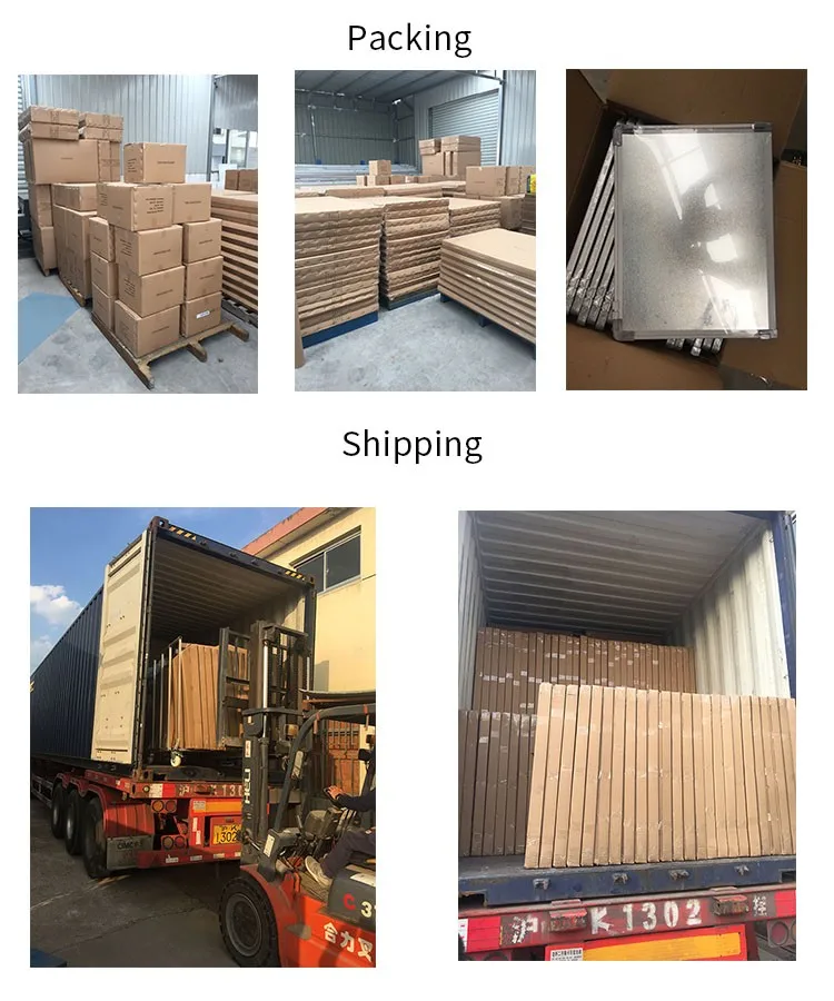 shipping and packing