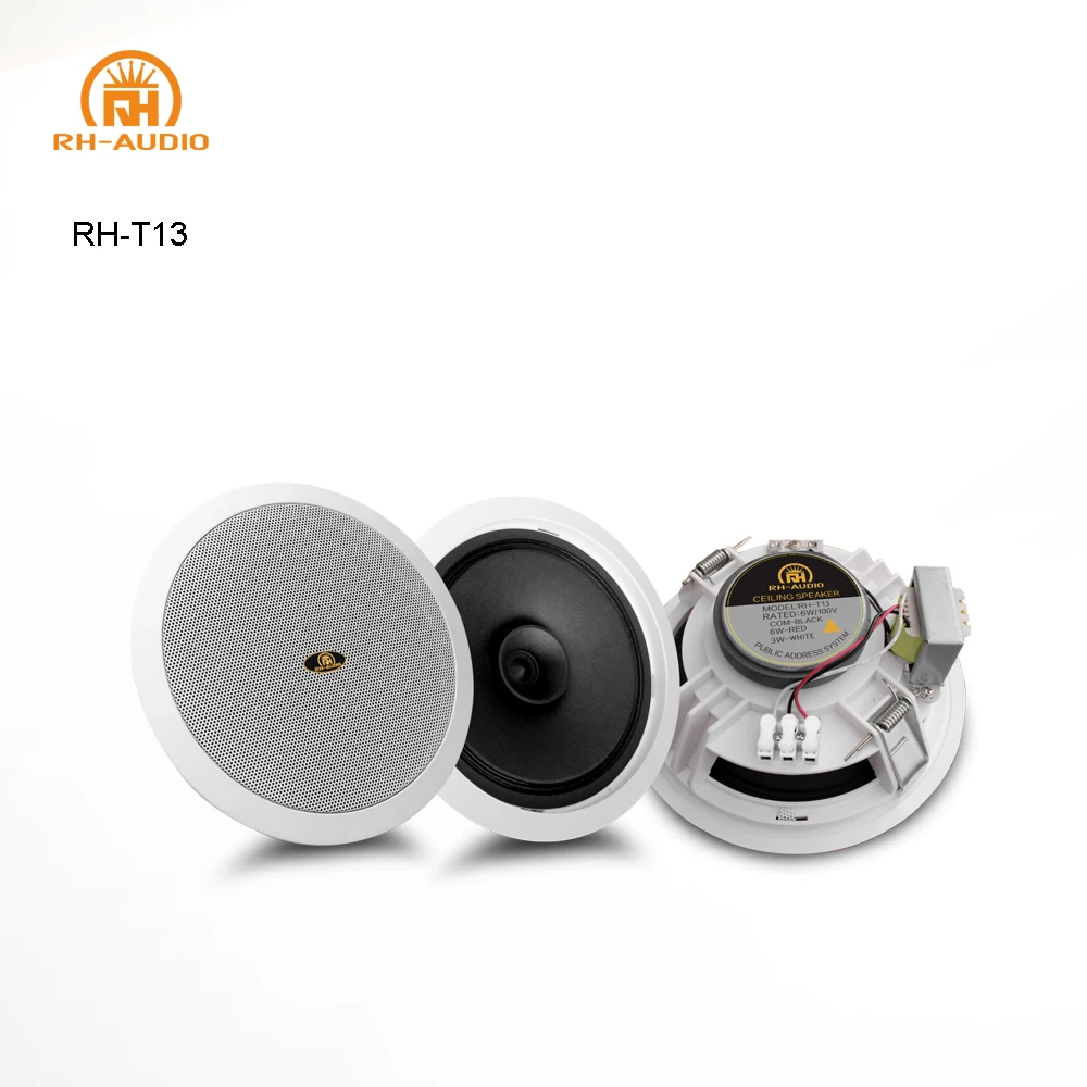 Rh Audio Ceiling Speaker Restaurant Audio System With Rated Power 6w For Bgm View Restaurant Audio System Rh Audio Product Details From Guangzhou Xinghongde Electronics Technology Co Ltd On Alibaba Com