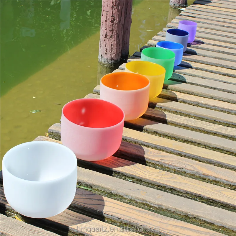 Кварцевые чаши для пения 8-14