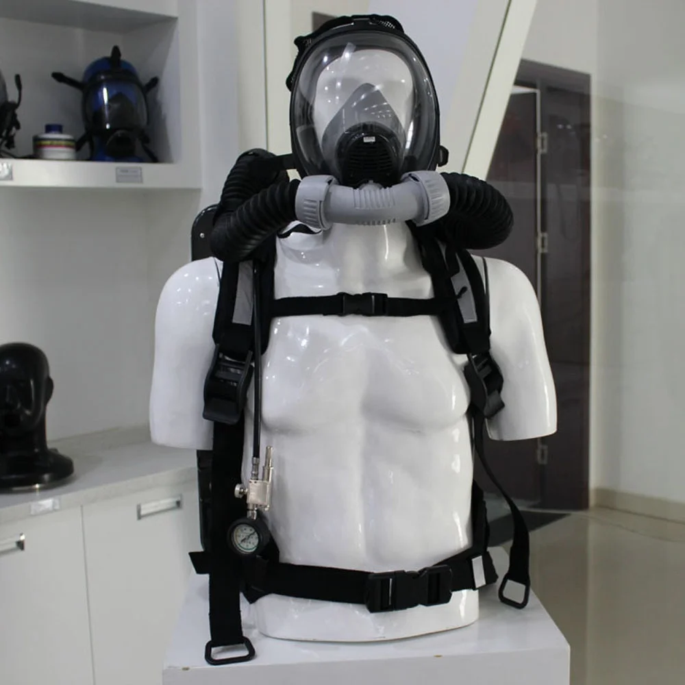 Safety breathing apparatus used for fire fighting, Oxygen breathing equipment