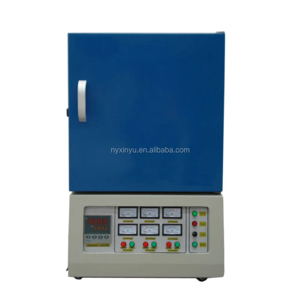 Laboratory High Temperature 3 Phase Muffle Oven For Sintering Ceramic