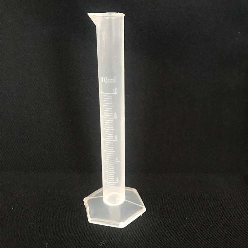 250 мл лаборатории окончил пластиковые Гексагональной Базы Мерный цилиндр