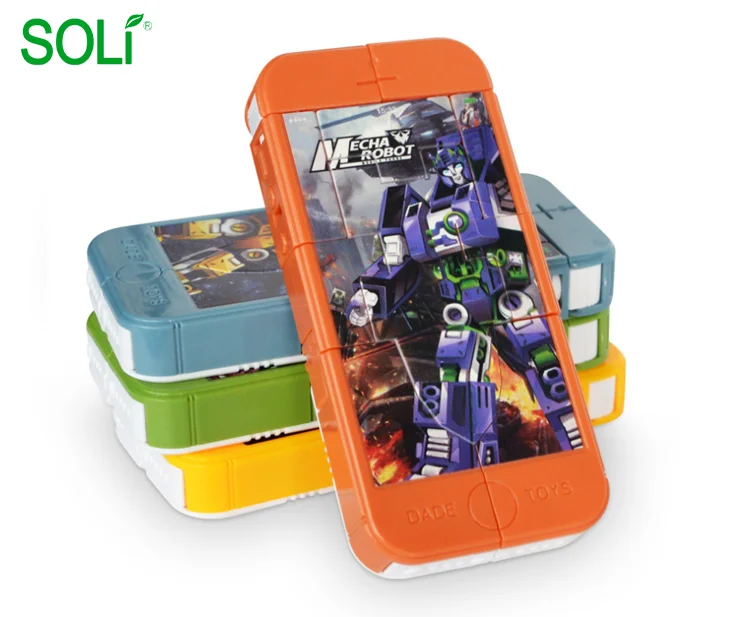 Deformation Kid Robot Toy Intelligent Mobile Phone Lighting Story Machine