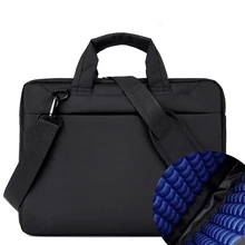 Nylon Shockproof Gasbag notebook portable fashion handbags 12 13 14 15.6 17 inch Women and men laptop bag shoulder computer bag