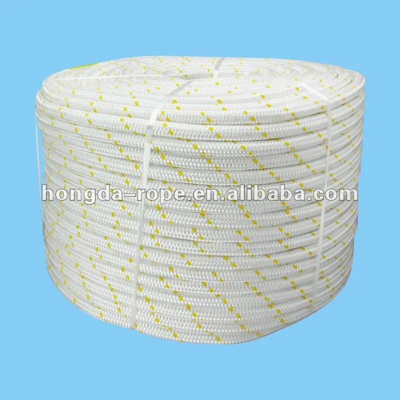 10mm double braided polyester rope dacron polyester rope, View double