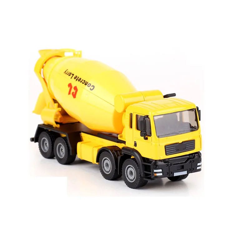 1:50 Cement Mixer Truck Construction Equipment Model Diecast Engineering Vehicle 