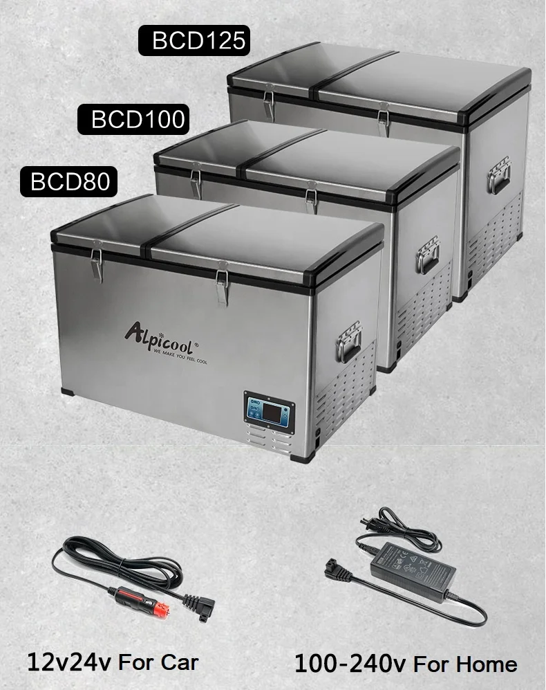 La BCD100 Alpicool 100L 2020 nouveau compresseur mobile 12V 24