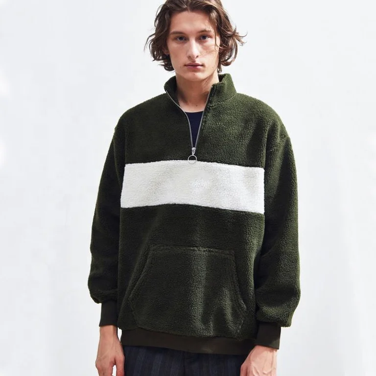 sherpa pullover custom