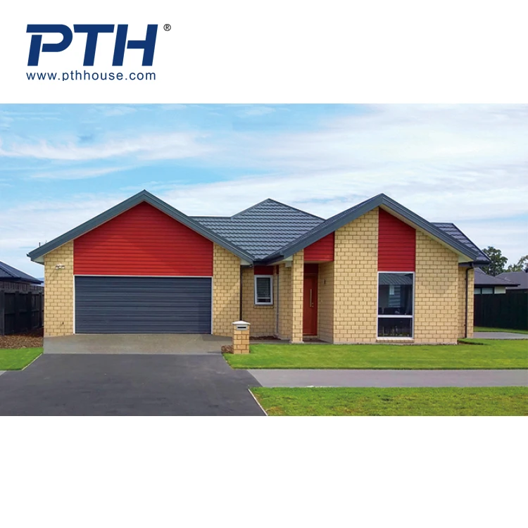PTH Modern Design Prefabricated House Prices Competitive Light Steel Villa