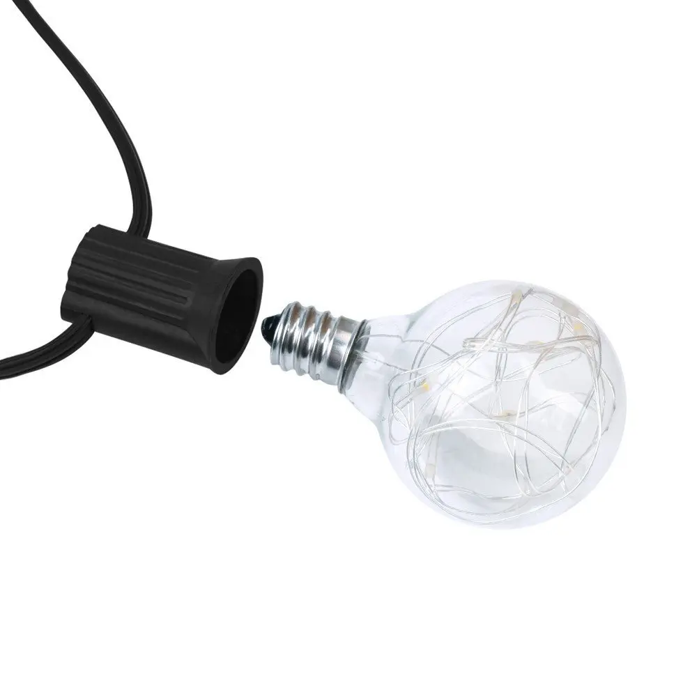 High Quality G40 RGB Led Copper Wire Bulb for String Lights Christmas Light
