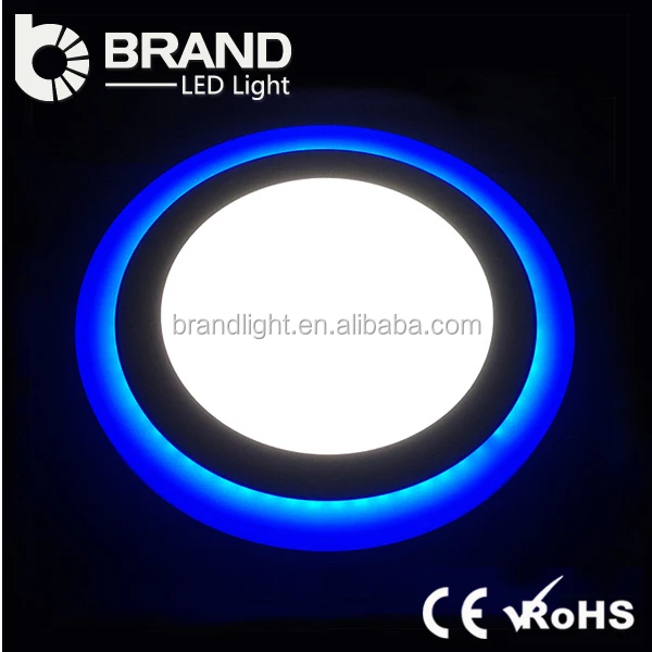 Blue And White LED Panel Light,Color Changing LED Panel Light 3+3W