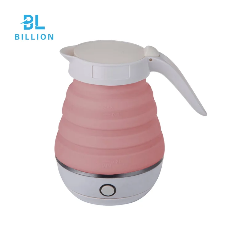 New Design Smart Portable Mini Transparent Travel Foldable High Speed Electronic Hot Water Electric Kettle