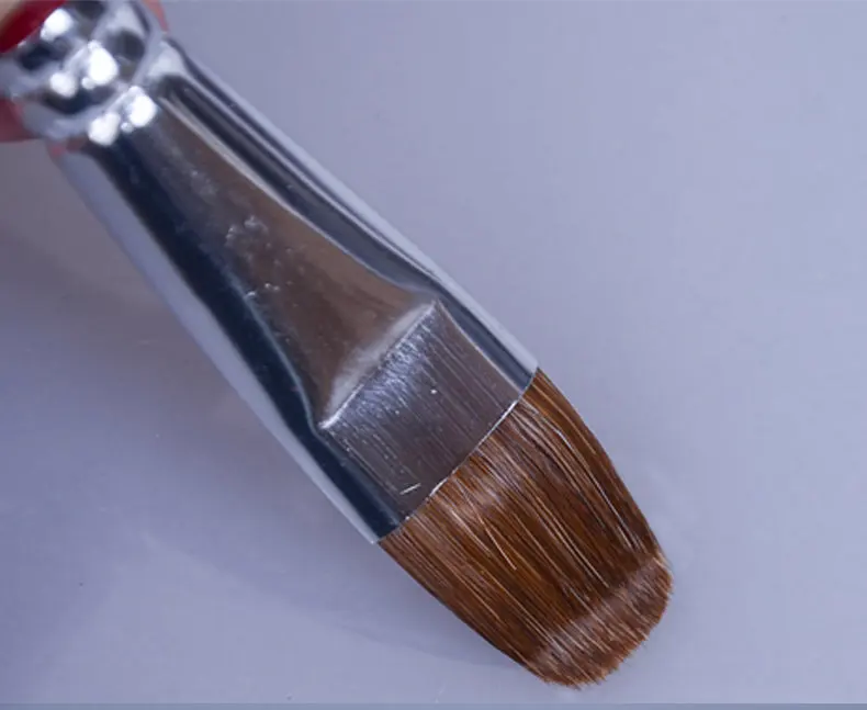 
 Цена по прейскуранту завода-изготовителя 6 шт. колонковая кисть художника филберт кисть комплект красной ручкой для масла и акриловой живописи  