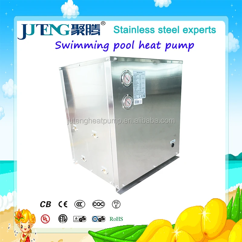 Juteng Swimming Pool Heat Pump 10kw Geothermal Spa Heater