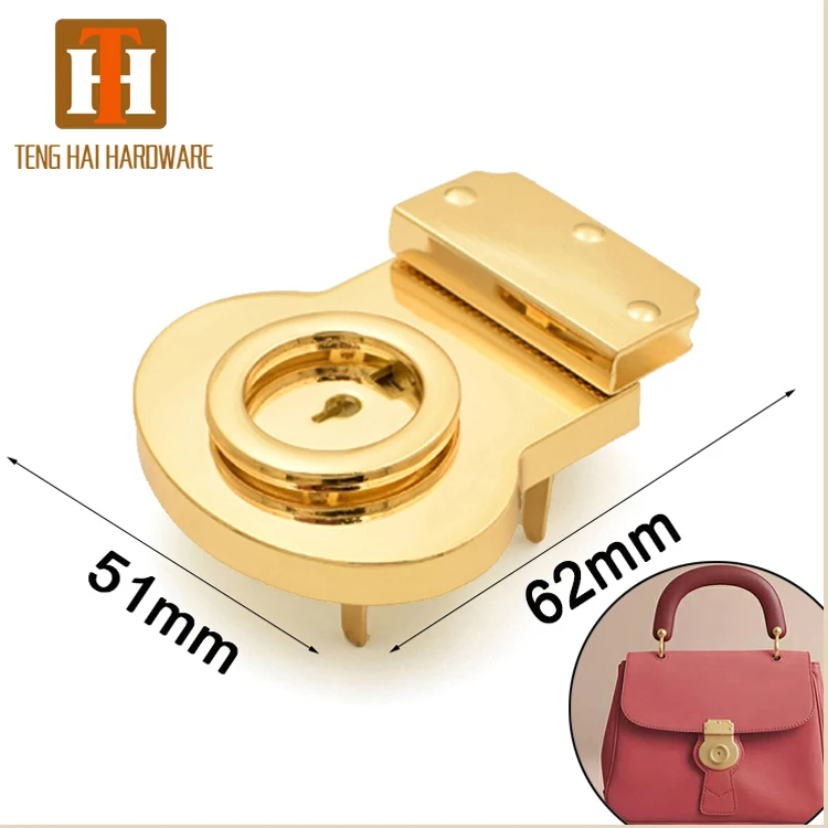 Source Gold plated custom high end handbag hardware on m.