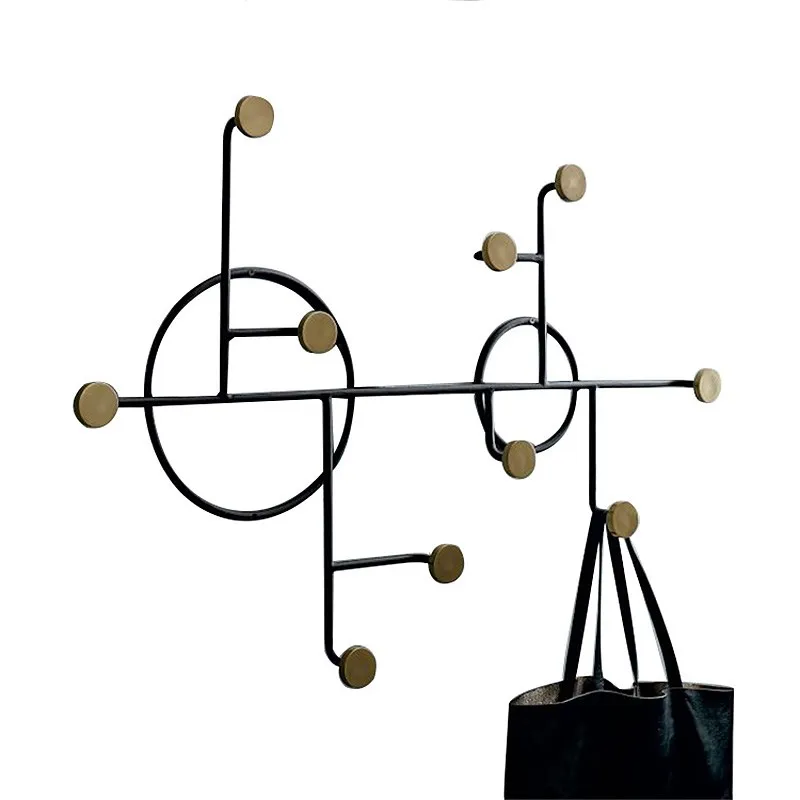 
Household wall foyer European style wall bed coat hook wall hanging 