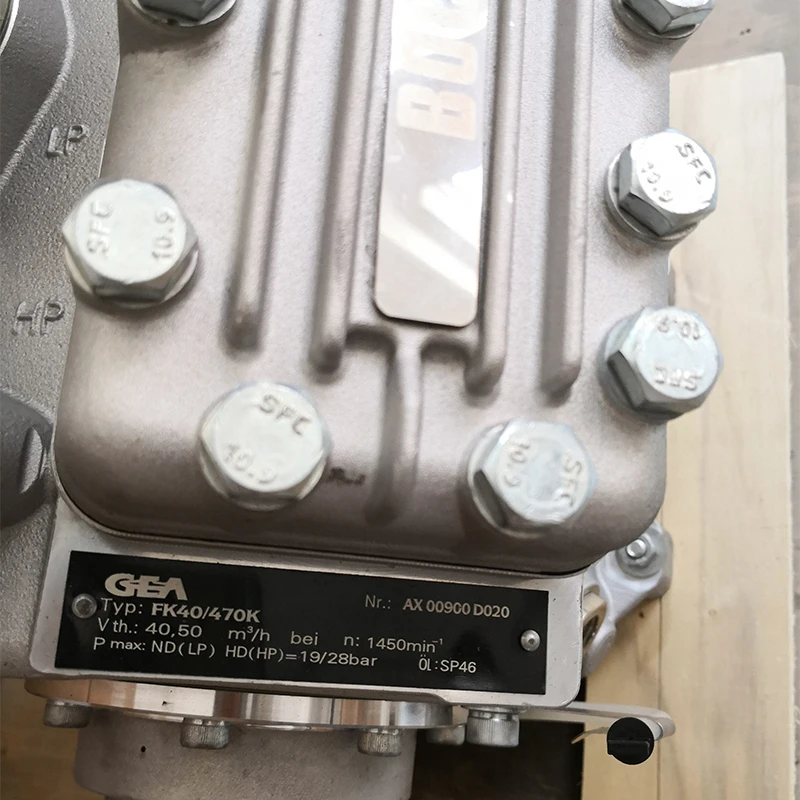 Bus air Conditioner Compressor 4 Piston Bock FKX40 470k