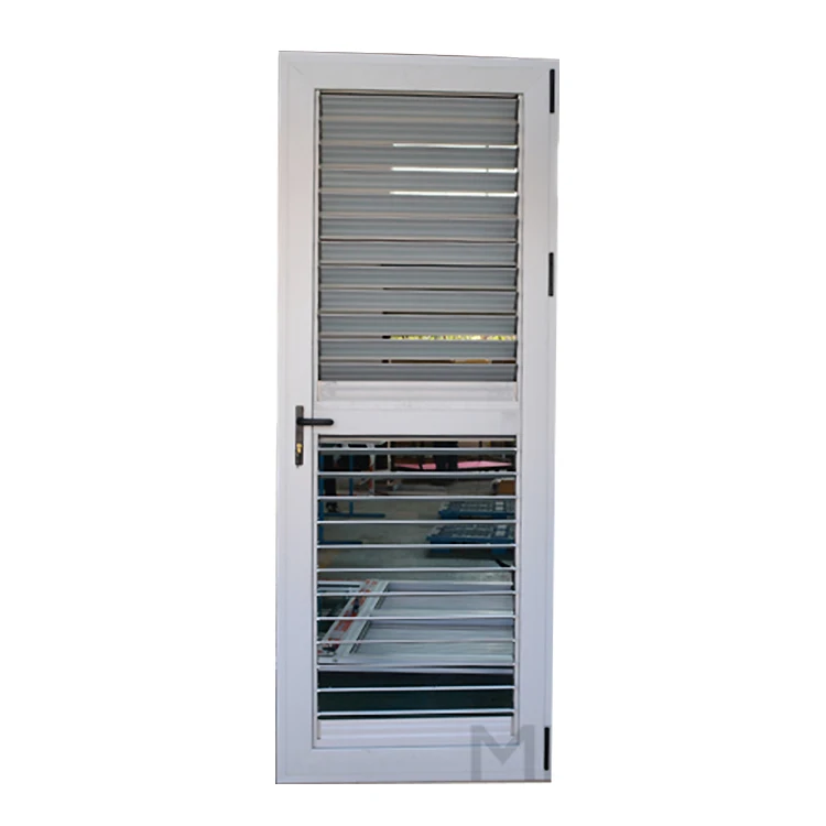 White Color Upvc Pvc Casement Door With Fixed Plank Single Door Buy