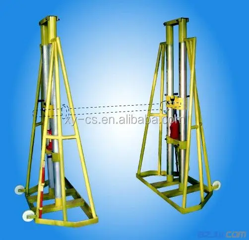 10 Ton Cable Drum Stand Hydraulic