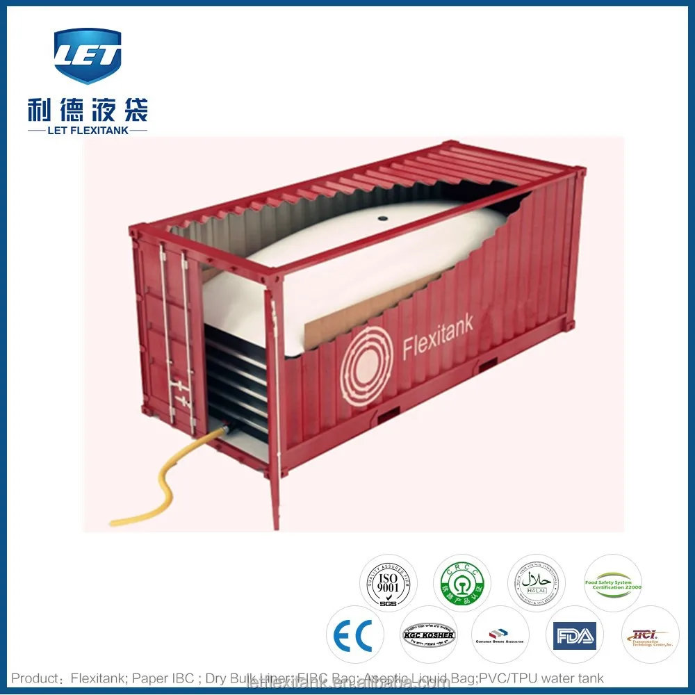 Container Flexitank Flexi Bag for Shipping Liquid Chemical