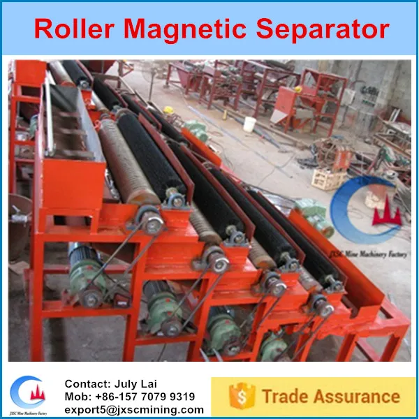 Tin Magnetic Roller Magnetic Separation Roller for Cassiterite Dressing in Malaysia