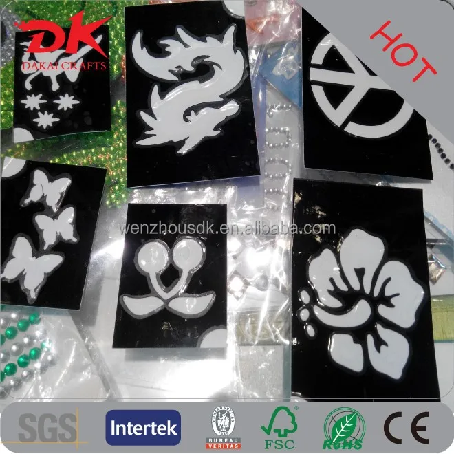 飛行機フラワーデザインのdiyバタフライフィッシュスノーフレークグリッターのステンシルタトゥーステッカー Buy ステンシルタトゥーステッカー ステンシルステッカー蝶 スノーフレークステンシルステッカー Product On Alibaba Com