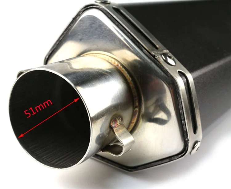 Jpmotor гексагональной глушитель Высокая производительность 150cc 250cc мотоцикл