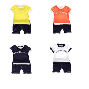 New Hot Selling Products 0 4 Years Kids Children Clothing Sets Wholesale Boys Suit in Stock with Chinese Manufacturer