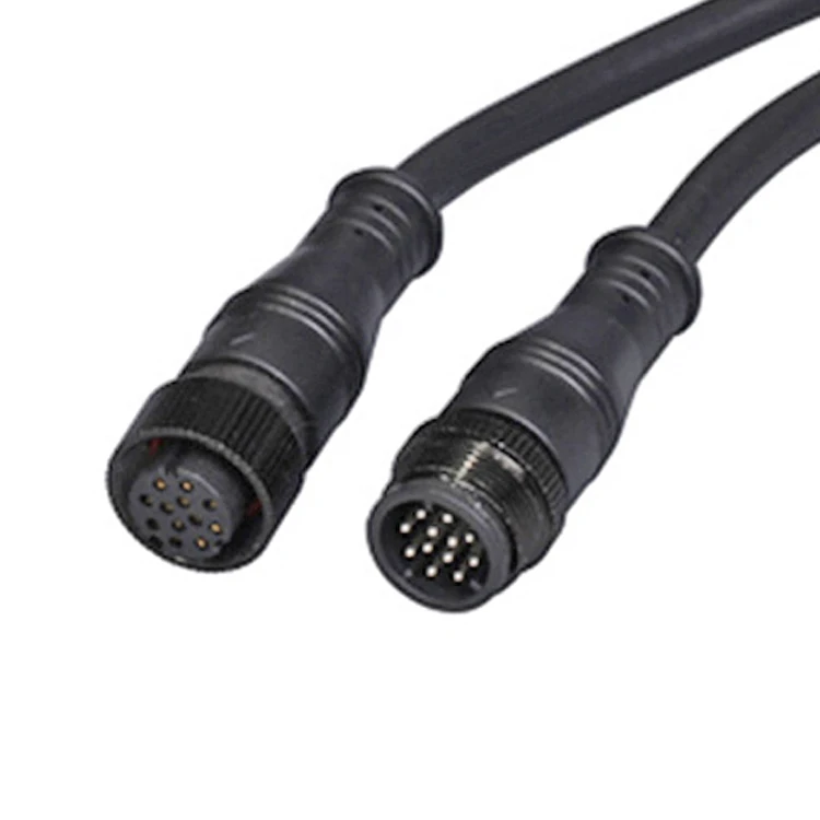 075mm2 18awg 075sqmm Customizable Ip67 Ip68 M12 Waterproof Power Cable Male Female 2 3 4 Pin 3637